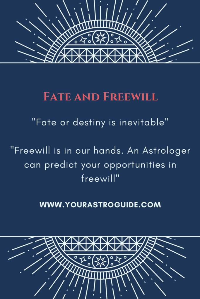 Fate and Freewill